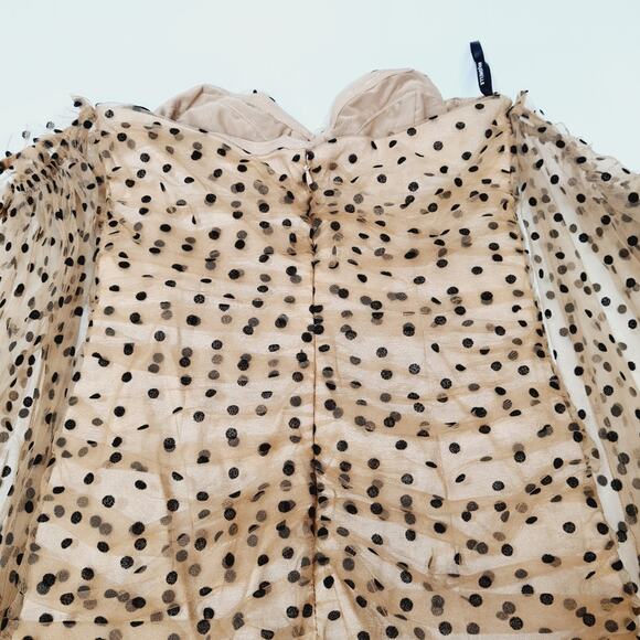 MAJORELLE Secrets Dress in Dark Nude - Picture 7 of 13